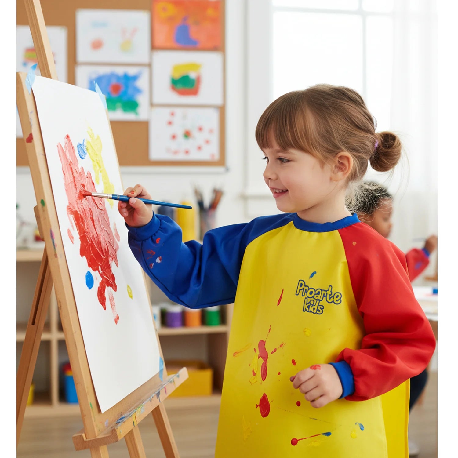 delantal para pintar