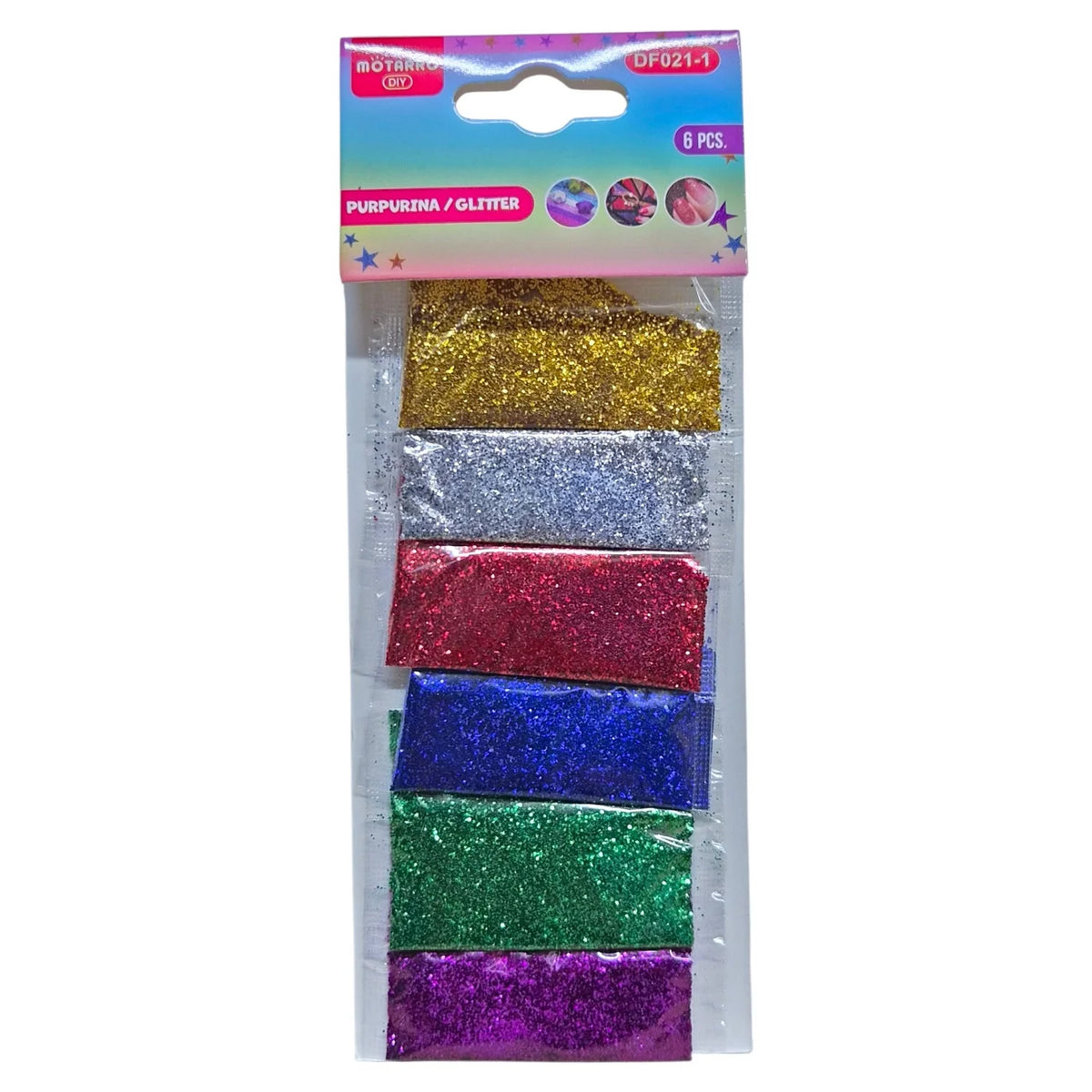 glitter de colores