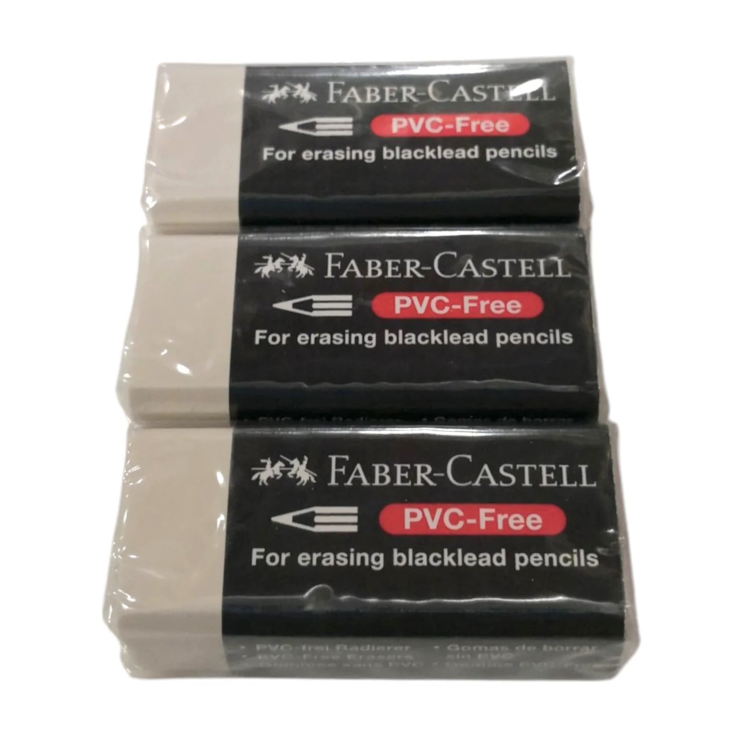 Set 3 Goma de Borrar Faber Castell 188520