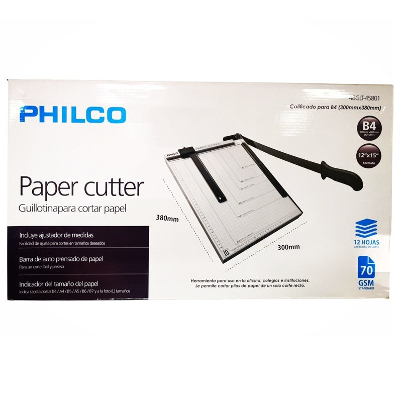 guillotina papel