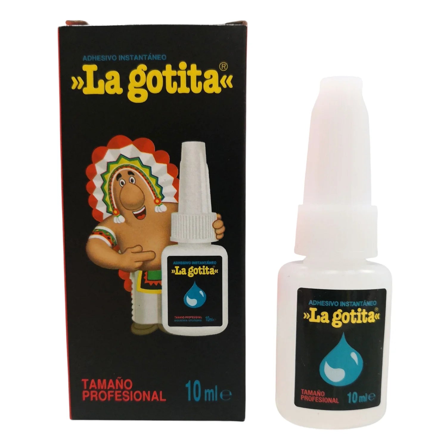 la gotita pegamento