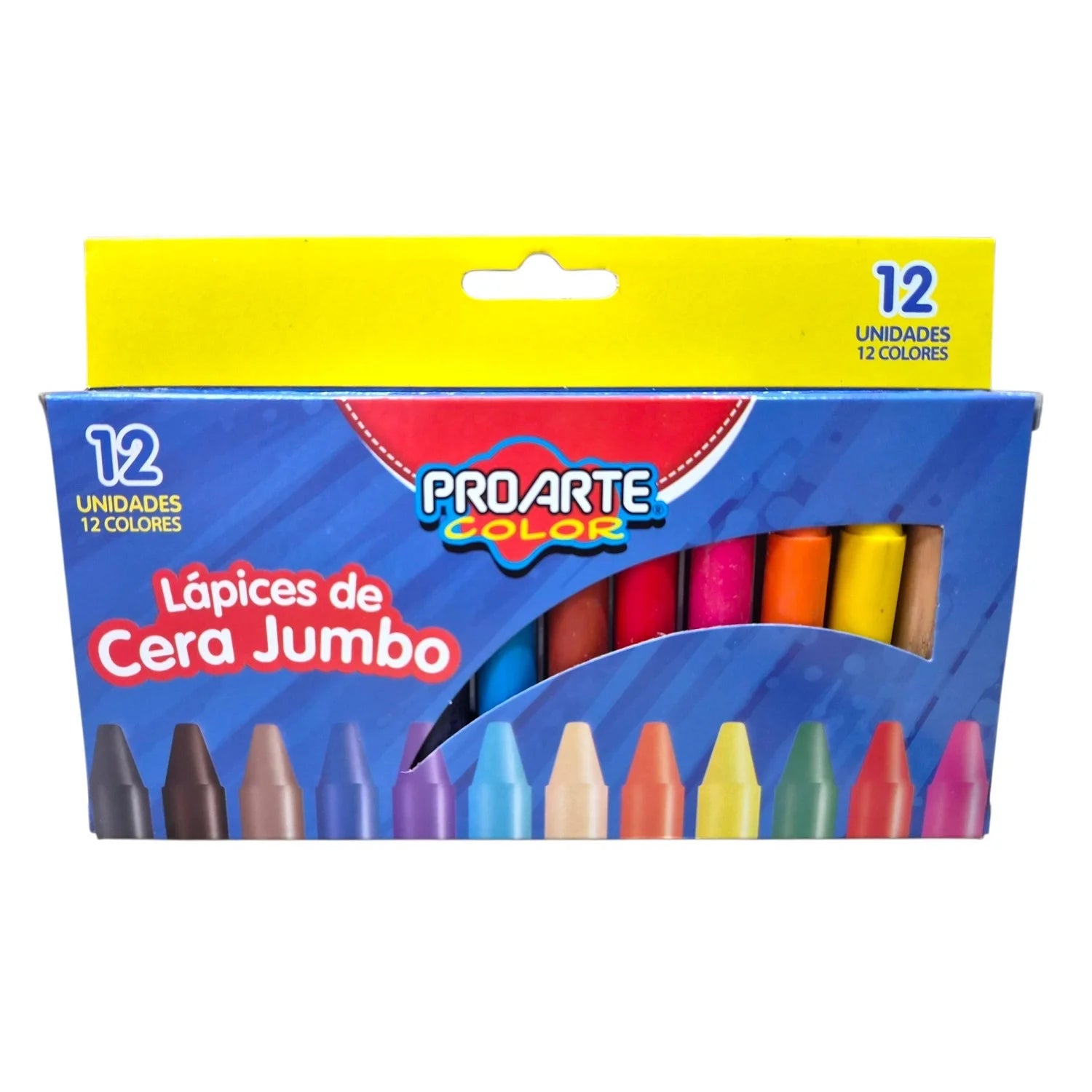 lapices de cera jumbo proarte
