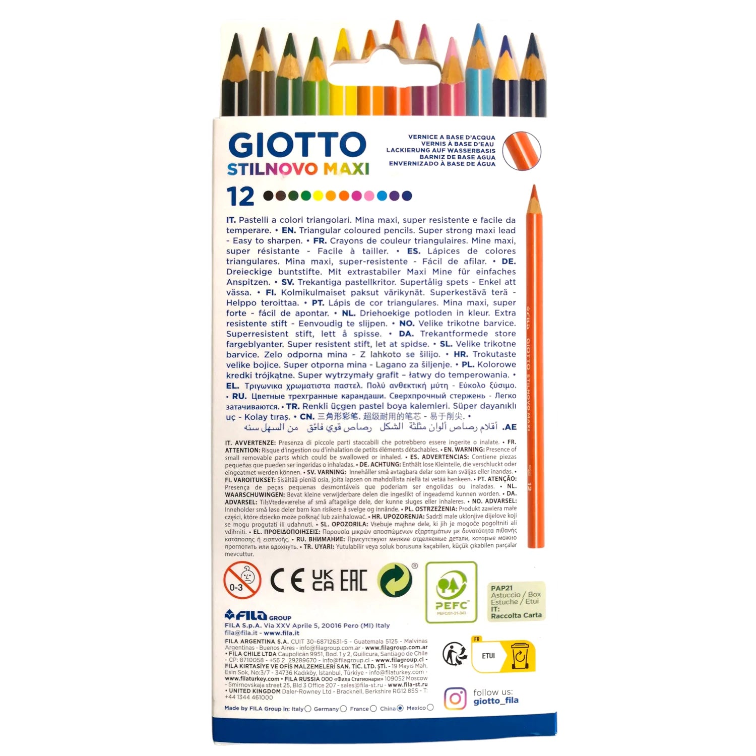 lápices gruesos giotto