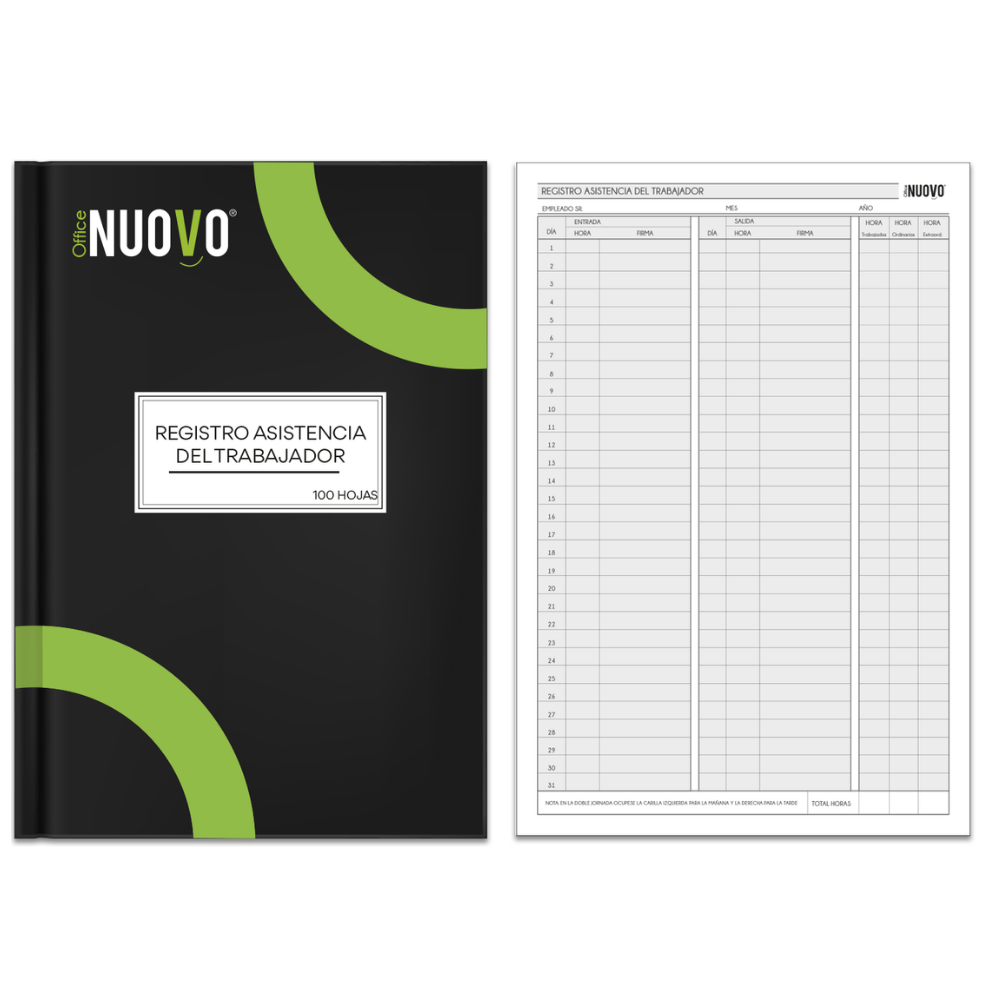 libro de asistencia