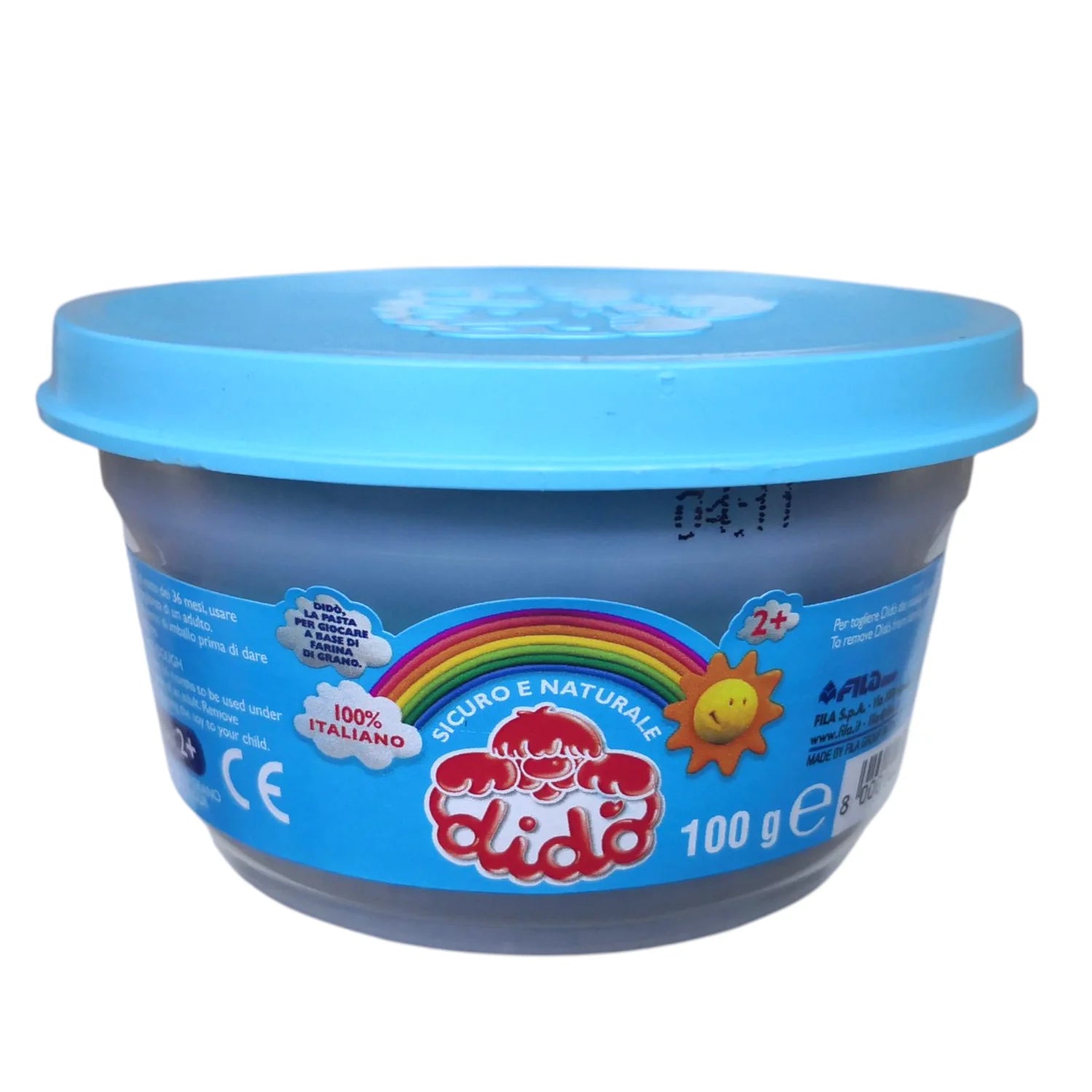 masa para modelar dido 100g celeste