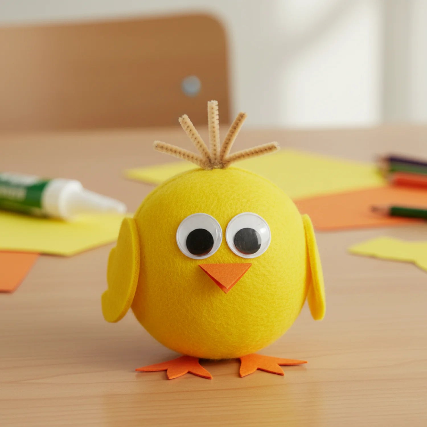 ojos locos para manualidad