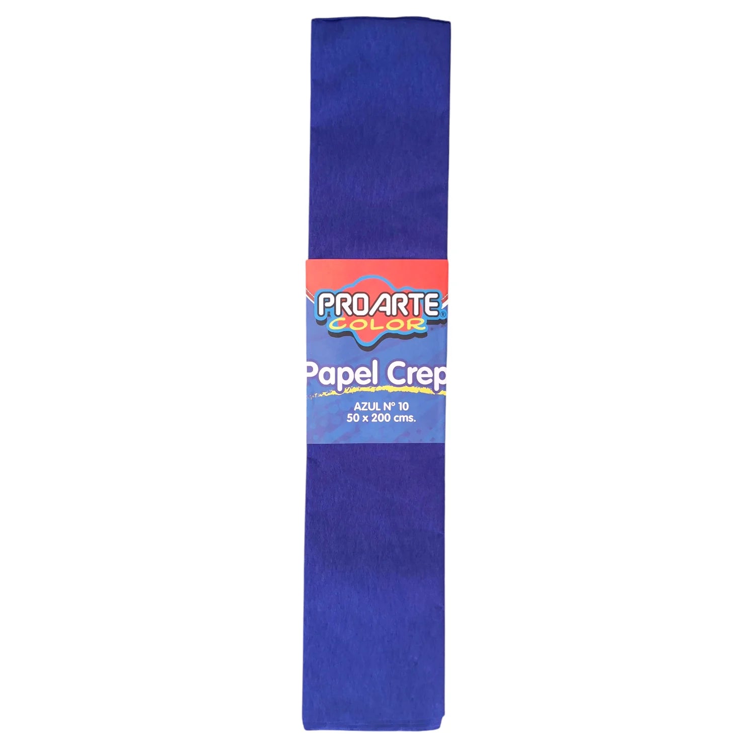 papel crepé azul