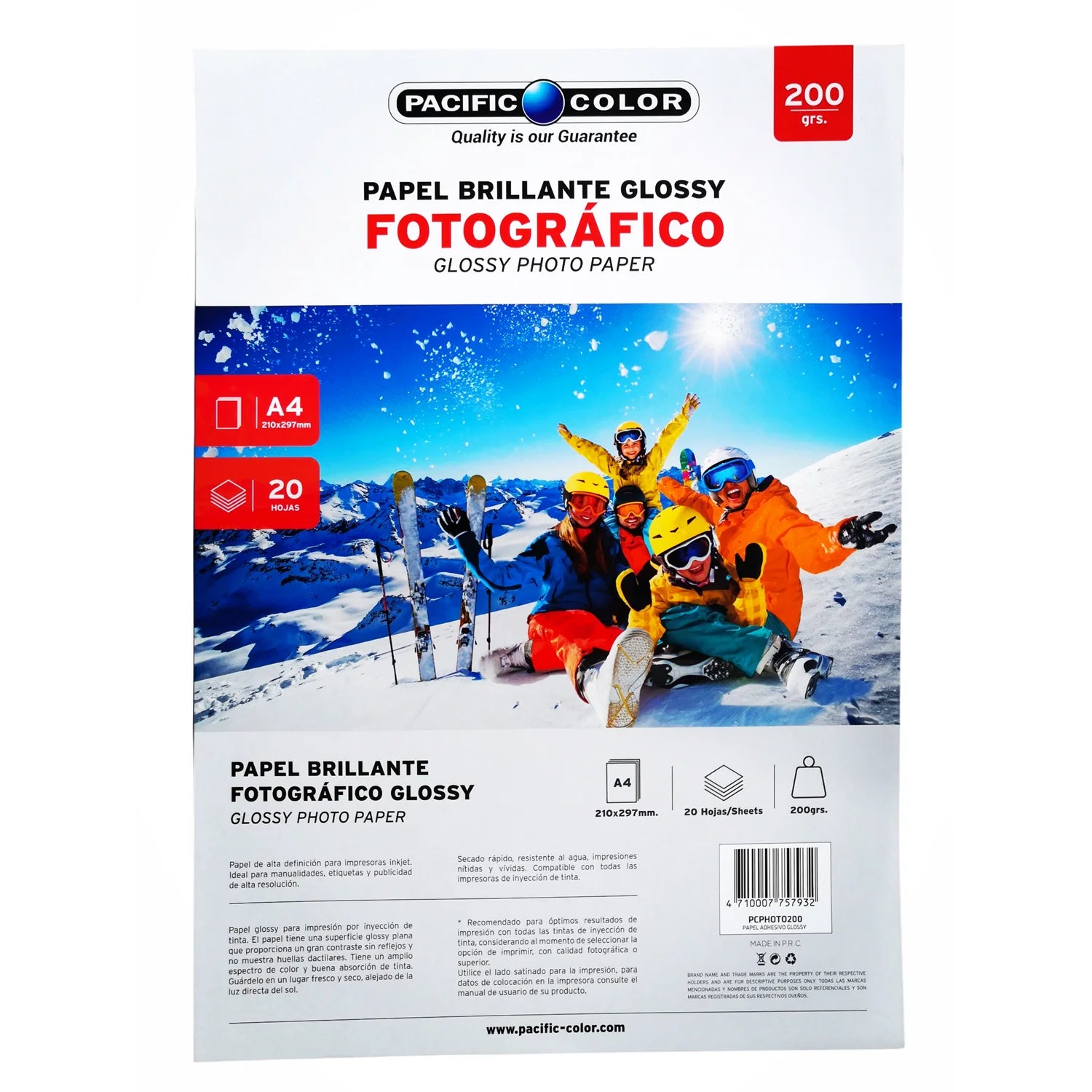 papel fotográfico para impresora