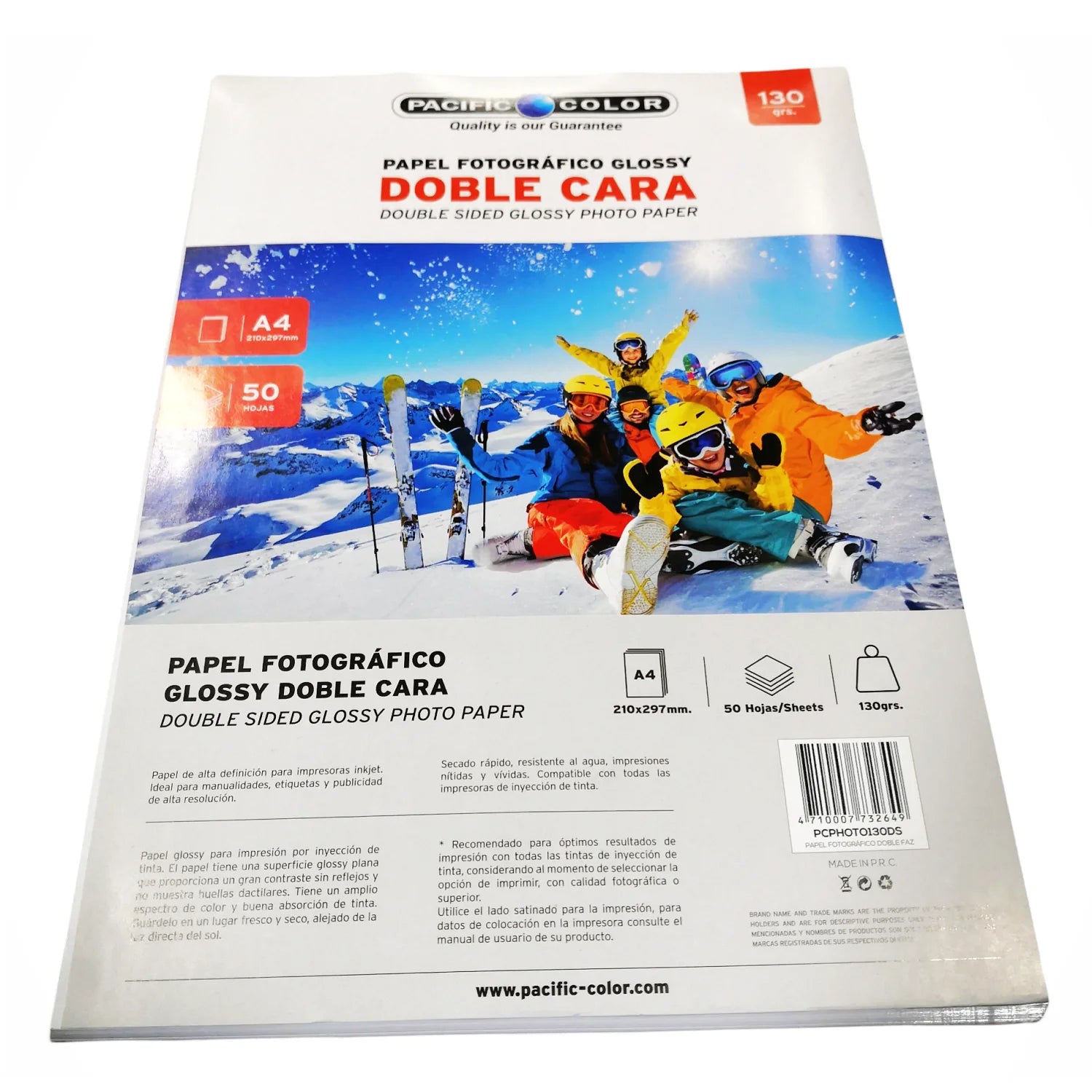 papel fotográfico de doble cara