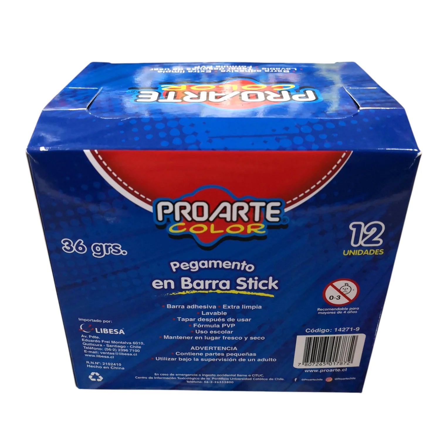 pegamento en barra proarte