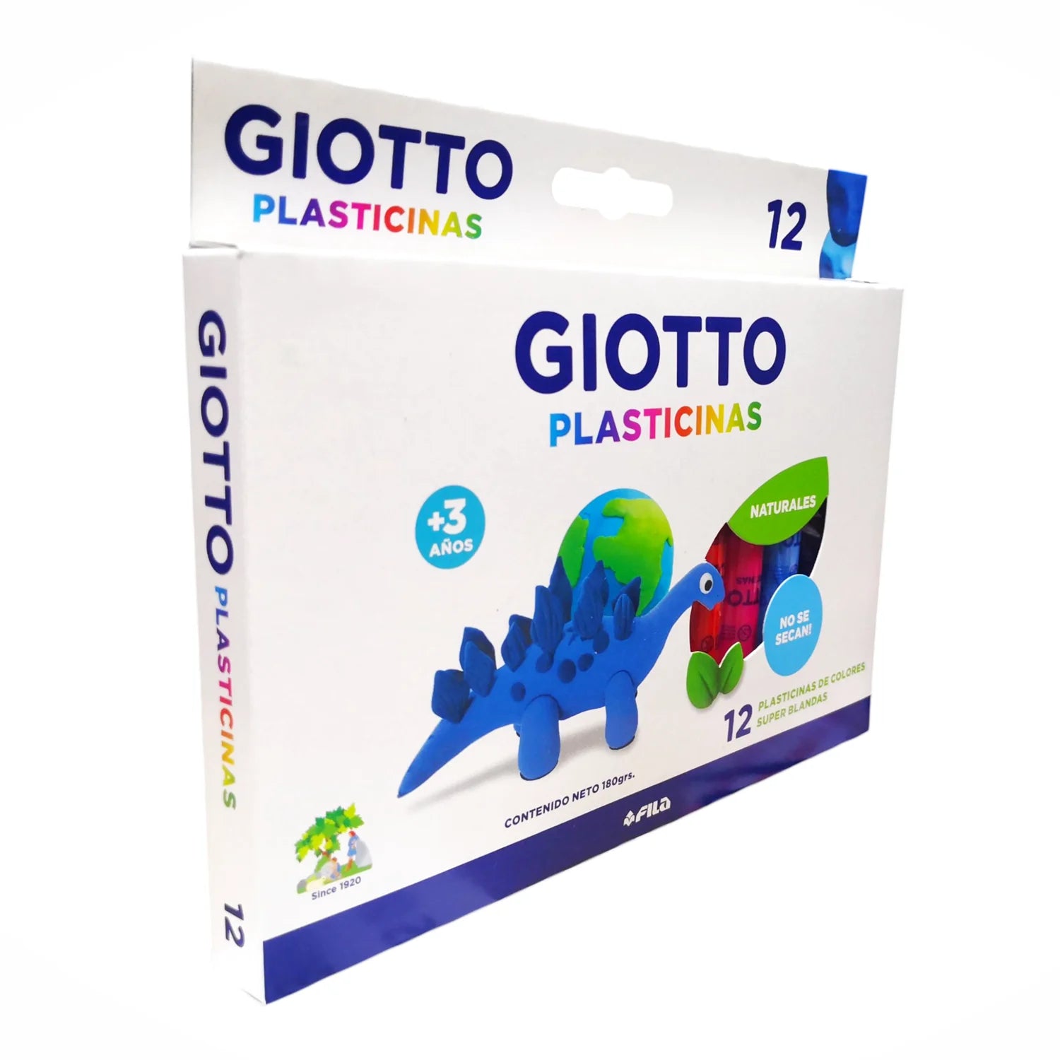 plasticina giotto 12 colores