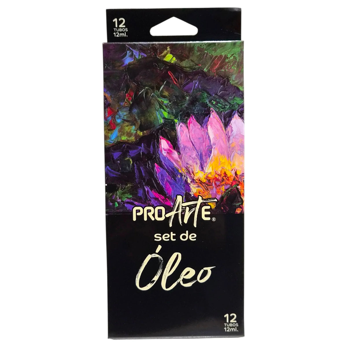 pintura oleo 12 colores proarte