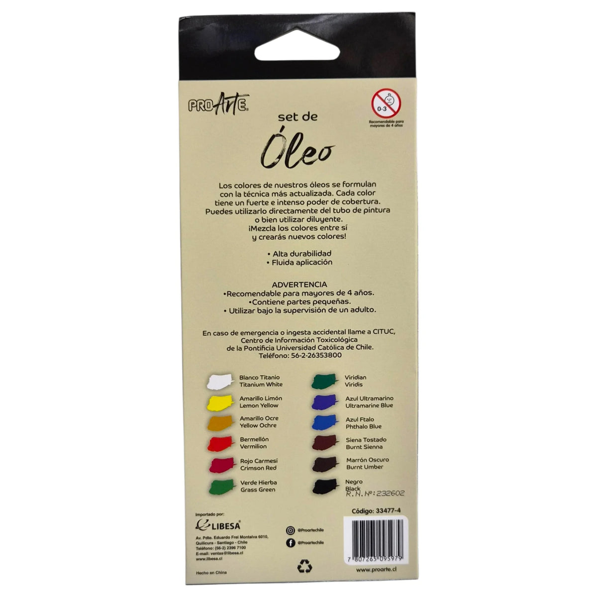 33477-4 pintura oleo proarte