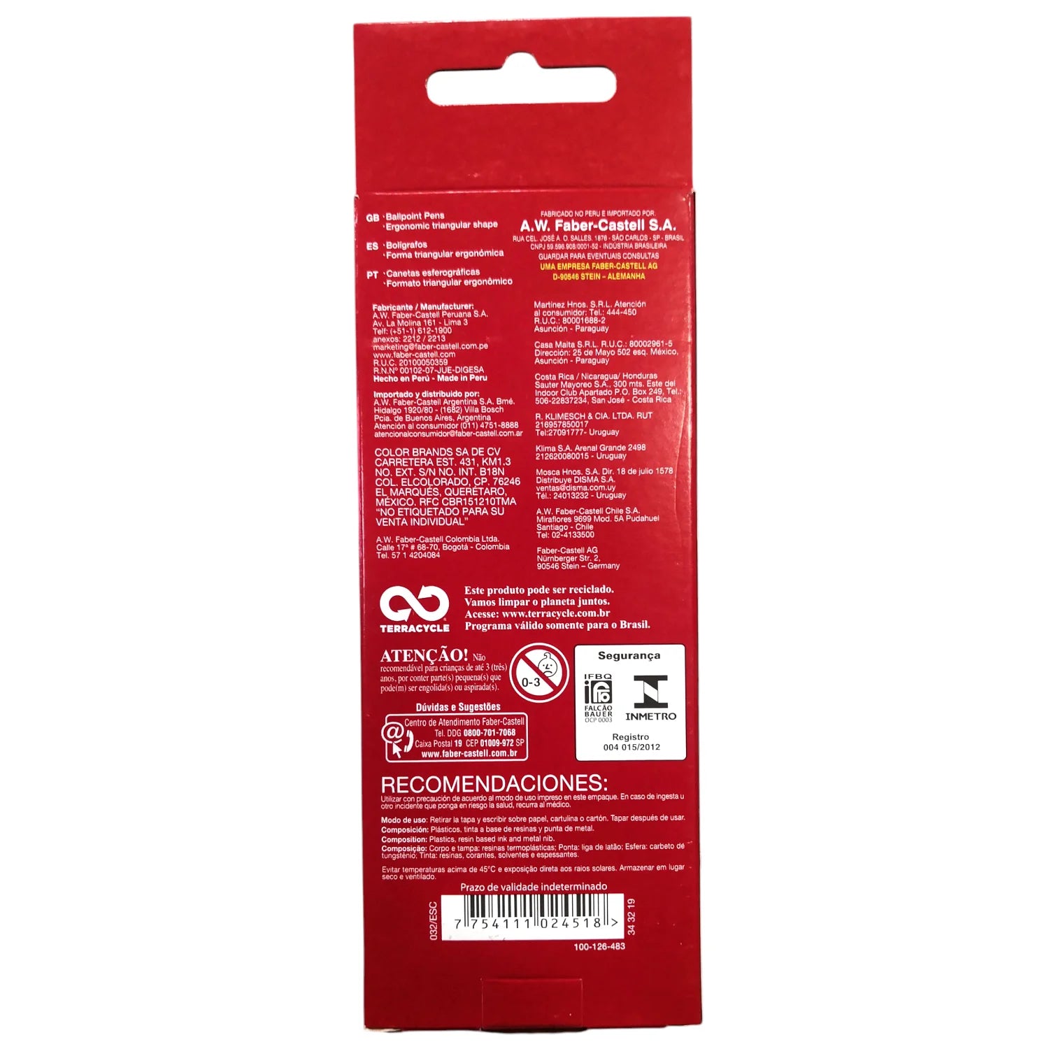 lápiz pasta faber castell